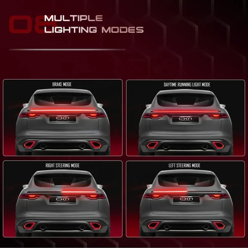 Rear Spoiler LED Strip Multifunctional with Turning Signal