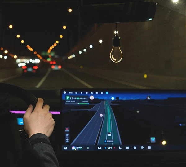 Car Charm Bulb – Rechargeable Hanging Ambient Light