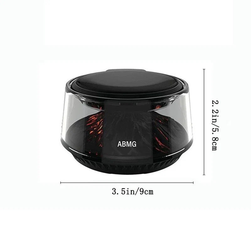 Volcano & Glacier Smart Car Diffuser – Metal Alloy Aromatherapy